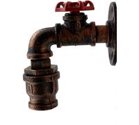 LEDSone Retro Water Pipe Wall Light Rustic Metal Steampunk Vintage Wall Lamp E27 60W Max for Bedroom Kitchen Cafe Hotel Bar Pub Farmhouse