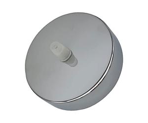 LEDSone Single Outlet CeilingRose Multi Colors 100mm Metal Ceiling Rose with Cord Grip and Fitting Accessories for Ceiling rose Wall Lamp Multi Colour