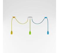 LEDSone Spider Pendant Light 3-Light Multi-Color Ceiling Hanging Light