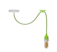LEDSone Spider Pendant Light Fixture with Adjustable Cable E27 Socket Modern Industrial Light Green Ceiling Lamp - Ideal for Dining Room, Hall, Café, Restaurant, Bar