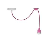 LEDSone Spider Pendant Light Fixture with Adjustable Cable E27 Socket Modern Industrial Pink Ceiling Lamp - Ideal for Dining Room, Hall, Café, Restaurant, Bar