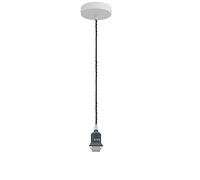 LEDSone Turquoise Pendant Light Fitting E27 with Adjustable Cable