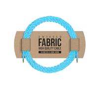 LEDSone Twisted Cloth Covered Wire 3 Core 18AWG 10m/32.8 Feet, Vintage Woven Fabric Electrical Cable, Light Blue Braided Flex Lighting Cable UK for Industrial Pendant Lights or Other Appliances