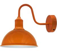 LEDSone Vintage Black Wall Sconce Light Fittings Metal Dome Shade Shape Indoor Light for Bedroom, Dining Room, Foyer, Garage, Guestroom