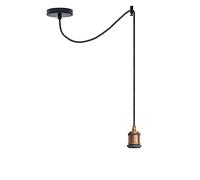 Vintage Industrial Spider Ceiling Hanging Pendant Light Lamp Kit Chandelier 2m Adjustable 3 Core Hanging Lamp Kit E27 Lamp Socket for Special Places.