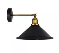 LEDSone Vintage Industrial Wall Sconce, Adjustable Black Metal Wall Lamp with Edison Bulb, Perfect for Farmhouse, Bedroom, Living Room,Bathroom Lighting, Modern Rustic Home Decor (Style 2-1 Pack)