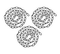 LEDSone 1.7cm x 3.2 cm, Heavy Duty Metal Chain for Vintage Pendant Hanging Lamps Lighting Chain for Hanging Pendant Light, Chandelier Chain Light Fixture.