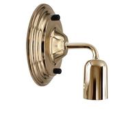 LEDSone Wall Lights Indoor French Gold Metal E27 Modern Wall Sconce Lighting Easy to Install Industrial Lamp for Living Room, Bedroom, Kitchen, Hall, Bar, Restaurants, Coffee Shop