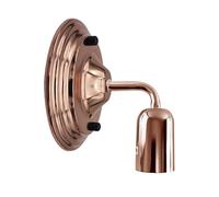 LEDSone Wall Lights Indoor Metal E27 Socket Up and Down 17cm Lamp Industrial Wall Sconce Lamp Fitting Fixtures for Kitchen, Hall, Bedroom, Bar, Restaurants (Rose Gold Without Bulb)