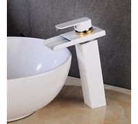 Ledtemperature Control Waterfall Taps High Section Water-Tap Drawibasin Tap Cold Heat Mixed Water Taps/28Cm, Slzmnx, 28cm, a