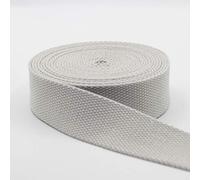 LEDUC 5 m Heavy Cotton Strap Light Grey (02) 3 cm