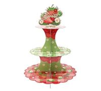 LeDuo 3 Tier Strawberry Themed Party Cupcake Stand Decorations Berry First Birthday Cupcake Holder Decor Summer Fruit Dessert Tower for Kids Girl Baby Shower Sweet 1st Birthday Party Supplies