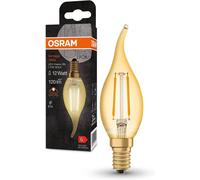 Ledvance 1.5w 824 Gold E14 Bent Tip Vintage 1906 Classic Candle