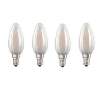 LEDVANCE 2.9W E14 Frosted Ultra Efficient LED Warm White Dimmable Candle Bulb