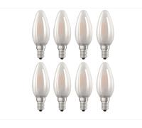 LEDVANCE 2.9W E14 Frosted Ultra Efficient LED Warm White Dimmable Candle Bulb [EEK: D]