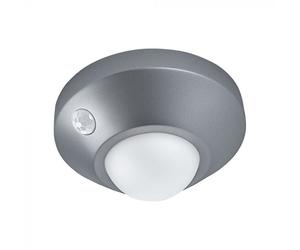 LEDVANCE 2W Nightlux Grey Ceiling Light Pir Sensor 4000K Cool White Ip20