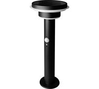 LEDVANCE 4058075392748 Endura Style Solar Double Circle Post Sensor Blk Warm WH