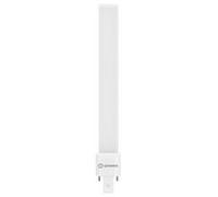 LEDVANCE Dulux S LED 6 W - 830 Warm White Replacement for 11 W, White-Black-Grey
