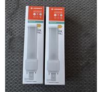 Ledvance 7W (18W) EM & AC Mains LED Dulux D Cool White 2 Pin G24d-2