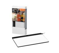LEDVANCE Base Cabinet Panel, Frameless, 30x20 cm, CCT dimmable, 7.5 W, 450 lm, 3000/4000/6500 K, Warm White/Cold White/Daylight, CCT dimmable, Black, Plastic (PC), IP20