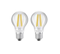 LED GLS 4.8W (40W eqv.) E27 2700K Clear Dimmable Ledvance
