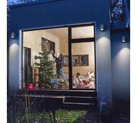LEDVANCE Endura Classic Cube wall lamp silver