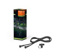 LEDVANCE Endura Hybrid Connector, Components for Hybrid Lights, Black, Plastic, IP67 Protection, Solar & Mains Operation, Versatile Applications, Easy Installation