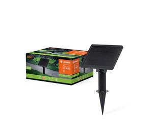 LEDVANCE Endura Hybrid Solar Panel, Components for Hybrid Lights, Black, Plastic, IP67 Protection, Solar & Mains Operation, Versatile Applications, Easy Installation