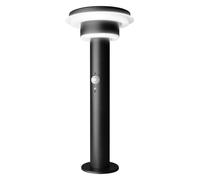 Ledvance LV392748 Endura Solar Style Circle Garden Light with Sensor - Black