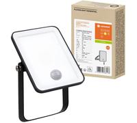 LEDVANCE Essentials Floodlights Sensor 10W 3000K Warm White 4058075768178