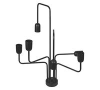 Ledvance Glass Ceiling Light, Angled Black