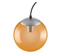Ledvance Glass Pendant Light, Small Orange
