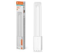 LEDVANCE Dulux-L LED 8W - 840 Cool White | Replacement for 18 W, White-Black-Grey