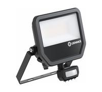 Ledvance LED Floodlight Aluminium Black 41W 5500lm 100D - 830 Warm White | IP65 - Motion and Light Sensor - Symmetrical