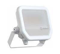 Ledvance LED Floodlight Aluminium White 17W 2400lm 100D - 840 Cool White | IP66 - Symmetrical
