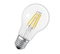 LEDVANCE Smart Led Lamp With Bluetooth, E27, Filament, Dimmable, Replaces Incandescent Lamps With 50 W, Warm White (2700 k), Controllable With Google, Alexa And Apple Voice Control, Smart + Bt Cla Fil