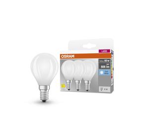 LEDVANCE LED-Lampen, Klassische Miniballform, 5.5 W, Cold