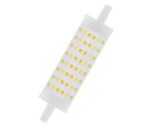 LEDVANCE LED Line R7s Double Ended 118mm 15W 2000lm - 827 Extra Warm White | Dimmable - Replaces 125W