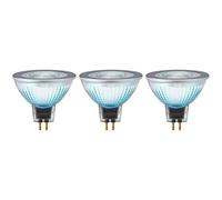 Ledvance Led Mr16 Bulb 8W Gu5.3 12V Dimmable Performance Class Cool White (3 Pack)