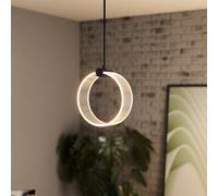 Ledvance LED Pendant Light Decor Circle Ø16Cm Black 8W 800Lm Click CCT Memory
