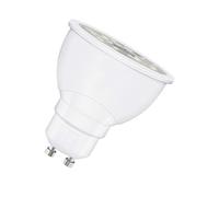 LEDVANCE LED reflector lamp , Base: GU10 , Warm White , 2700 K , 4.50 W , replacement for 50 W Reflector lamp , frosted , SMART+ Spot GU10 Dimmable [Energy efficiency class [AGGR] A+]