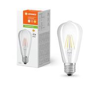 Ledvance LED Retrofit Classic ST64 Lamp 4W (40W eqv.) 2700K E27 Clear