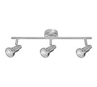 LEDVANCE LED Spot Brushed Silver GU10 3 X 2.6W 2700K Warm White 4058075540569