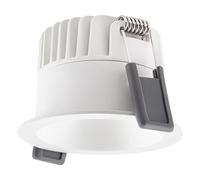 LEDVANCE LED SPOT DARKLIGHT Aluminium White 8W 720lm 36D - 940 Cool White | Cutout 68mm - IP44 - Best Colour Rendering - Dimmable