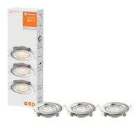 LEDVANCE 4058075617780 LED Spot Set Recess Simple Dim 3X4.9W 2700K...