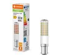 Ledvance Special T Slim LED B15d Tube One-Handed Clear 6.5 W 806 lm - 827 Extra Warm White Replacement for 60 W