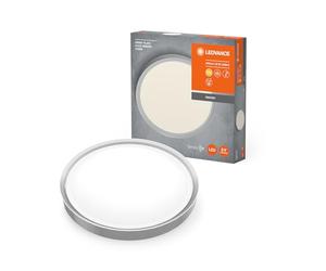 LEDVANCE LED Wall and Ceiling Luminaire, Flat Luminaire with Motion detector for indoor, operating modes can be changed with a Click, Warm White (3000K), 510mm Diameter, ORBIS PLATE ROUND Click Sensor