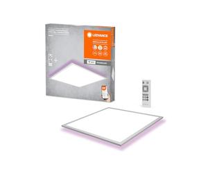 LEDVANCE LED WiFi Ceiling Light White, 40W 3000LM, 3000-6500K, 60x60 cm, Wall Light Dimmable, RGB Technology, Smart+ Planon, Controllable Via App or Voice Assistants Like Alexa or Google