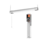 LEDVANCE Office Line Curve Suspended LED-Arbeitsplatzleuchte, White, 24W, 2700lm, konzentrationsfördernde kaltweiße Lichtfarbe, besonders handlich, Lange Lebensdauer, IP20 Schutzklasse, 4000K
