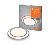 LEDVANCE Orbis Berlin Led Ceiling Light 490Mm, Silver, 36W, 4150Lm, Warm White Light Color, Very Homogeneous Light Distribution, Long Life, Non-Replaceable Led Module, Round, Ip20, 3000K